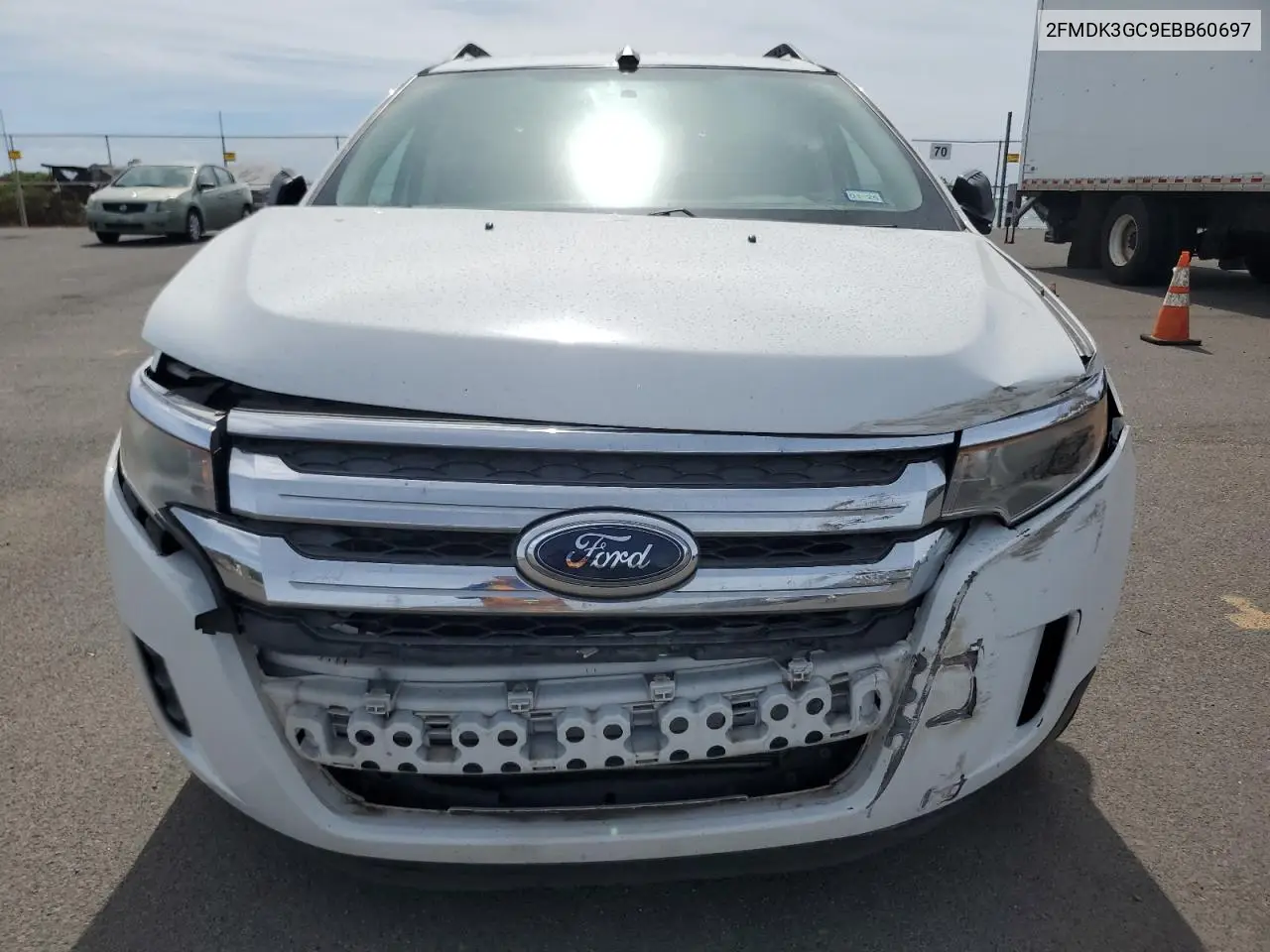 2FMDK3GC9EBB60697 2014 Ford Edge Se
