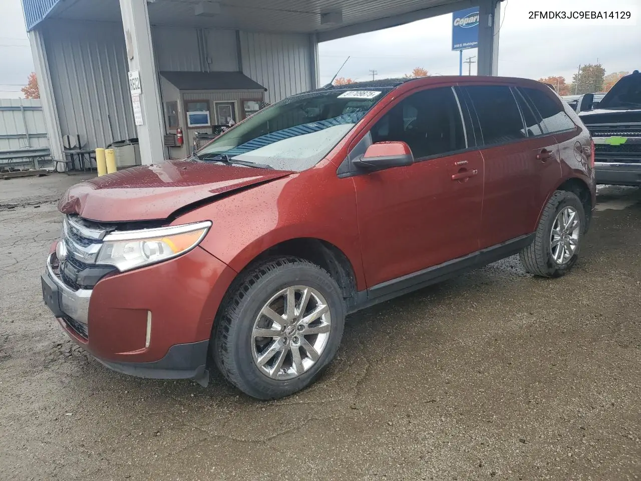 2FMDK3JC9EBA14129 2014 Ford Edge Sel