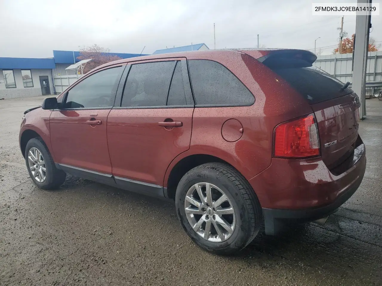 2FMDK3JC9EBA14129 2014 Ford Edge Sel