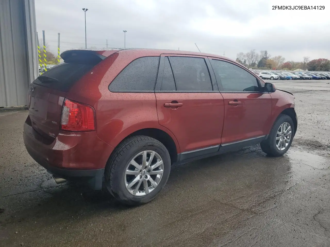 2FMDK3JC9EBA14129 2014 Ford Edge Sel