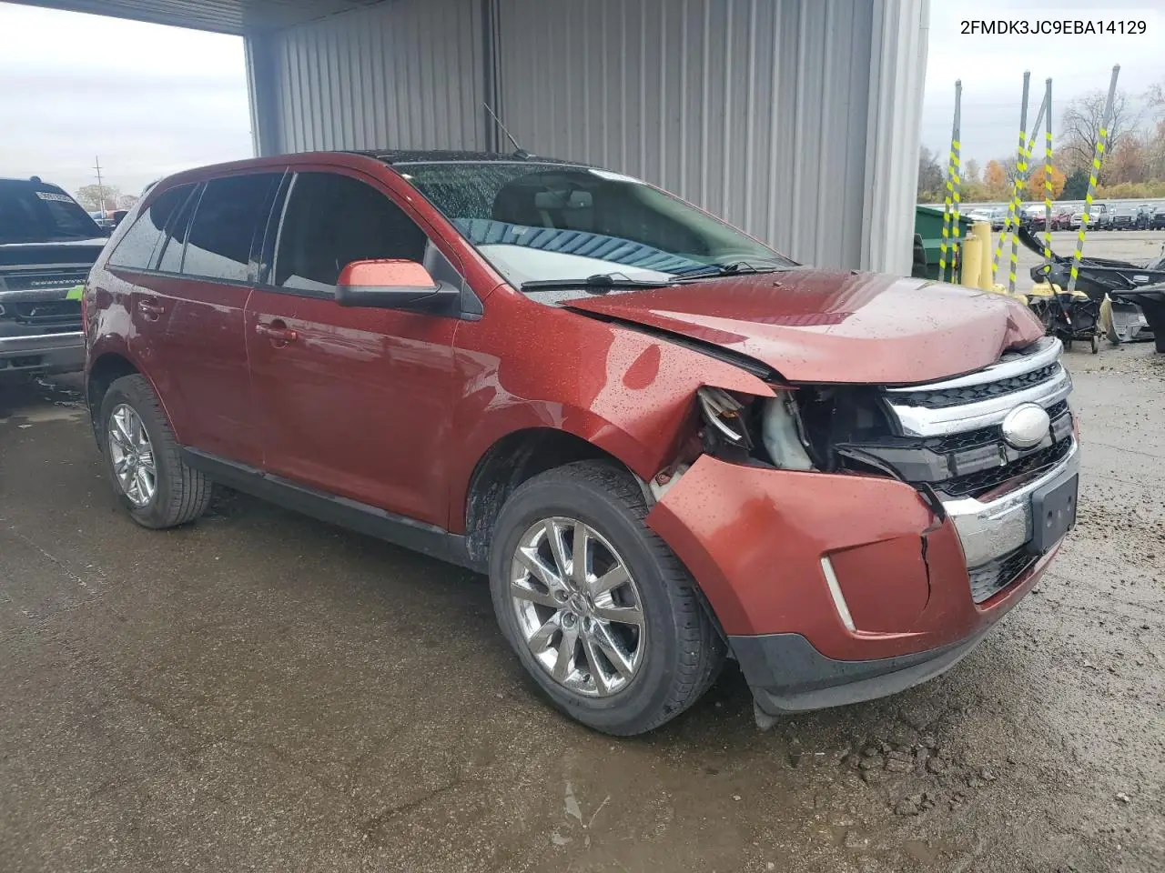 2FMDK3JC9EBA14129 2014 Ford Edge Sel
