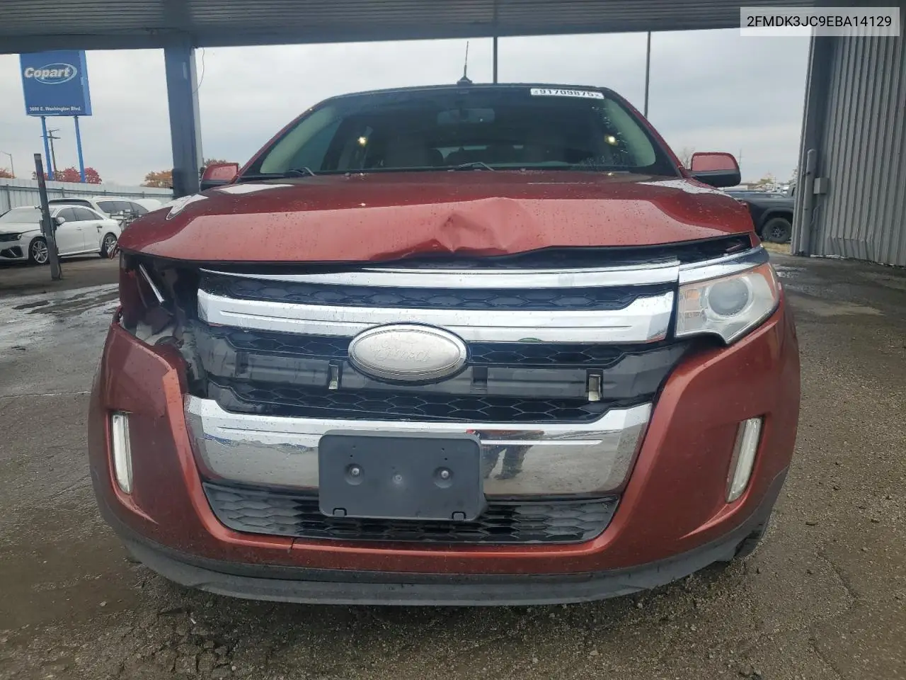2FMDK3JC9EBA14129 2014 Ford Edge Sel