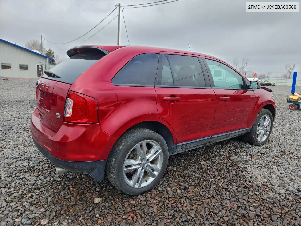 2FMDK4JC9EBA03508 2014 Ford Edge Sel
