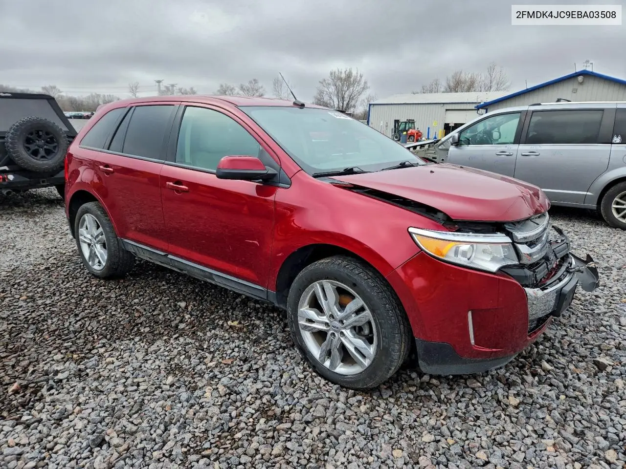 2FMDK4JC9EBA03508 2014 Ford Edge Sel