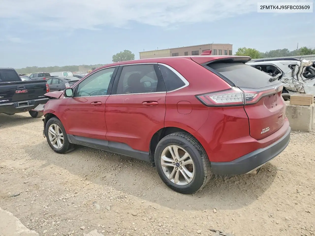 2015 Ford Edge Sel VIN: 2FMTK4J95FBC03609 Lot: 61471496