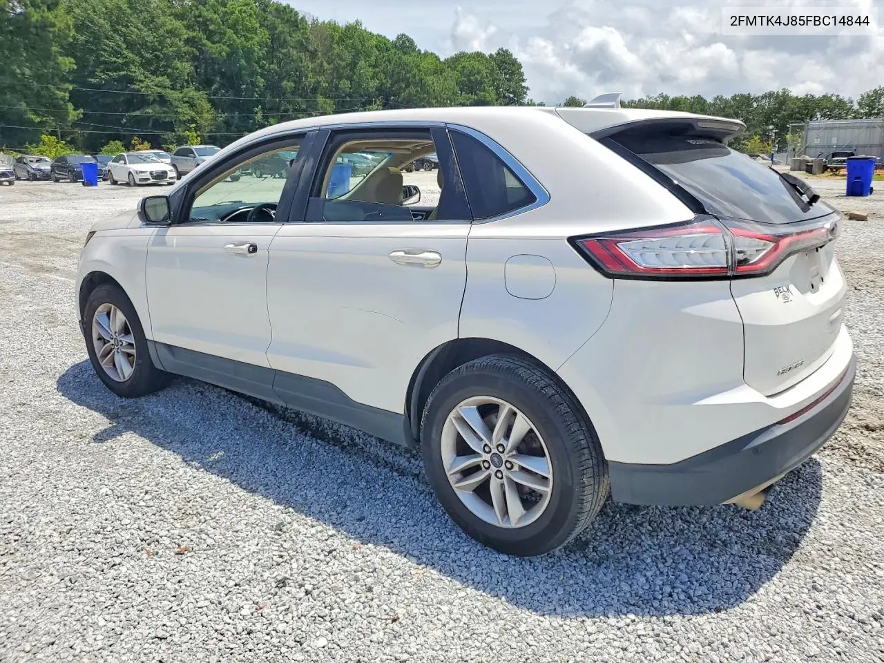 2015 Ford Edge Sel VIN: 2FMTK4J85FBC14844 Lot: 61929246