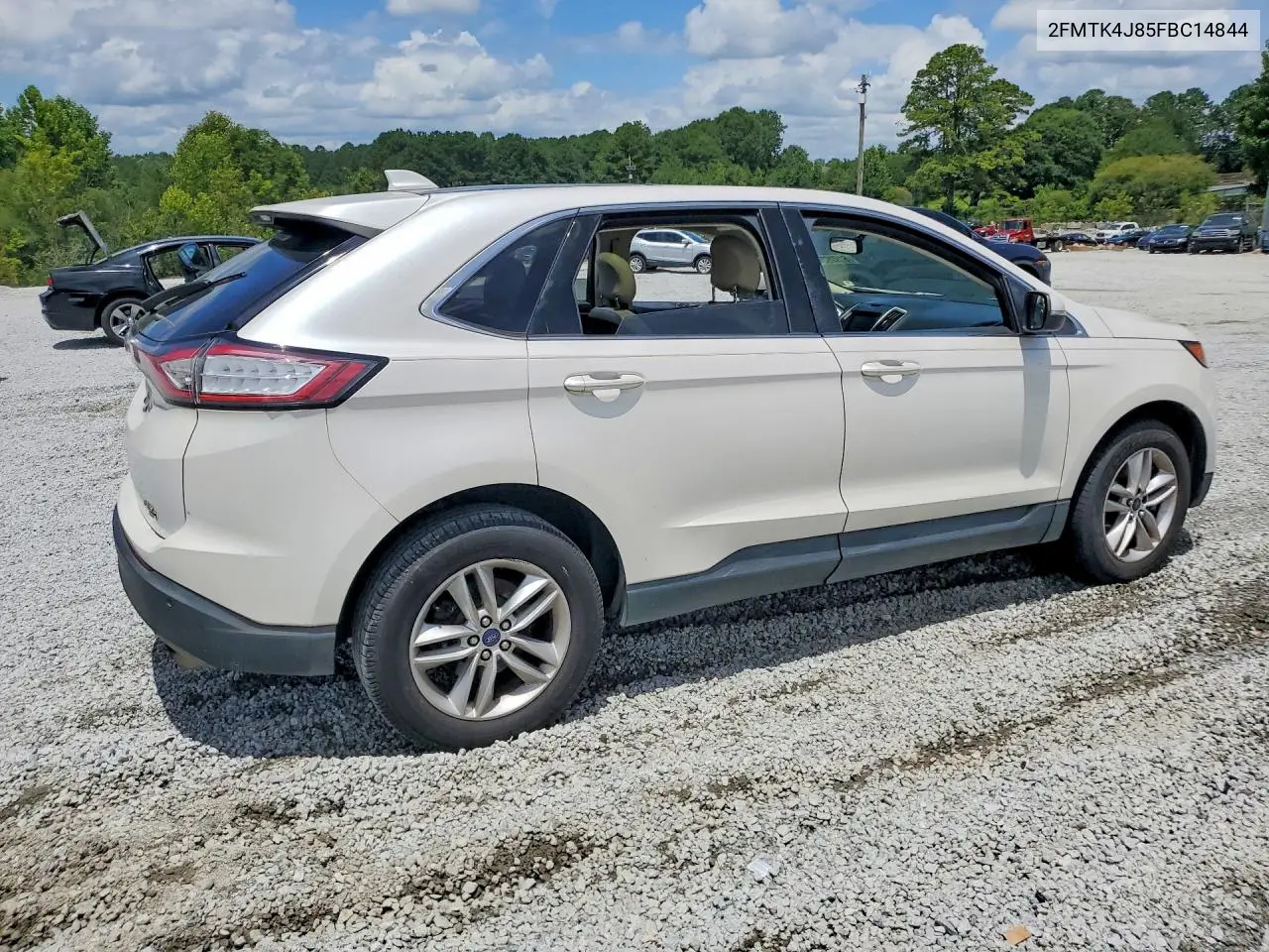 2015 Ford Edge Sel VIN: 2FMTK4J85FBC14844 Lot: 61929246
