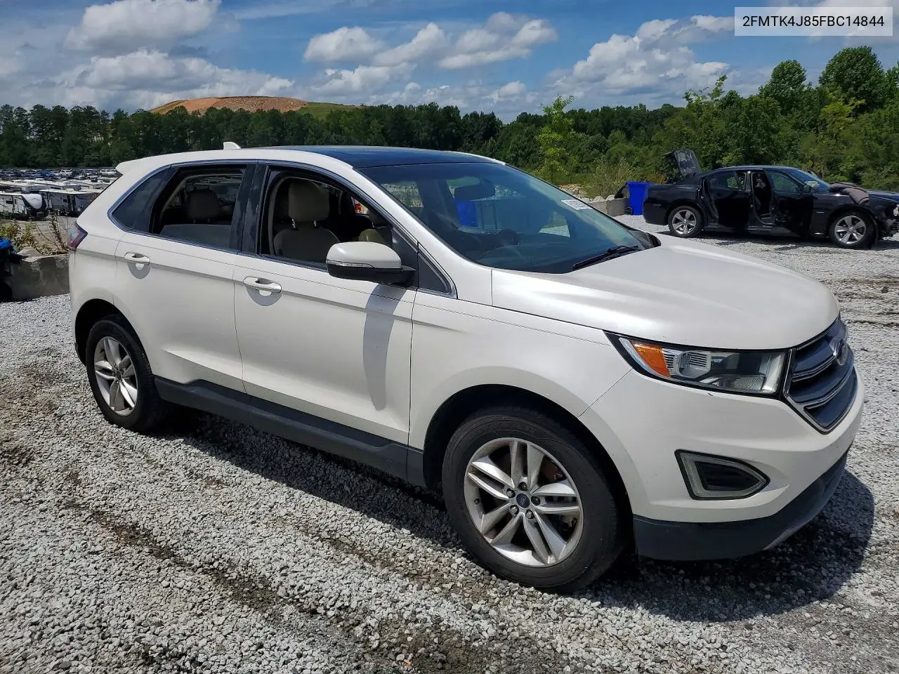 2015 Ford Edge Sel VIN: 2FMTK4J85FBC14844 Lot: 61929246
