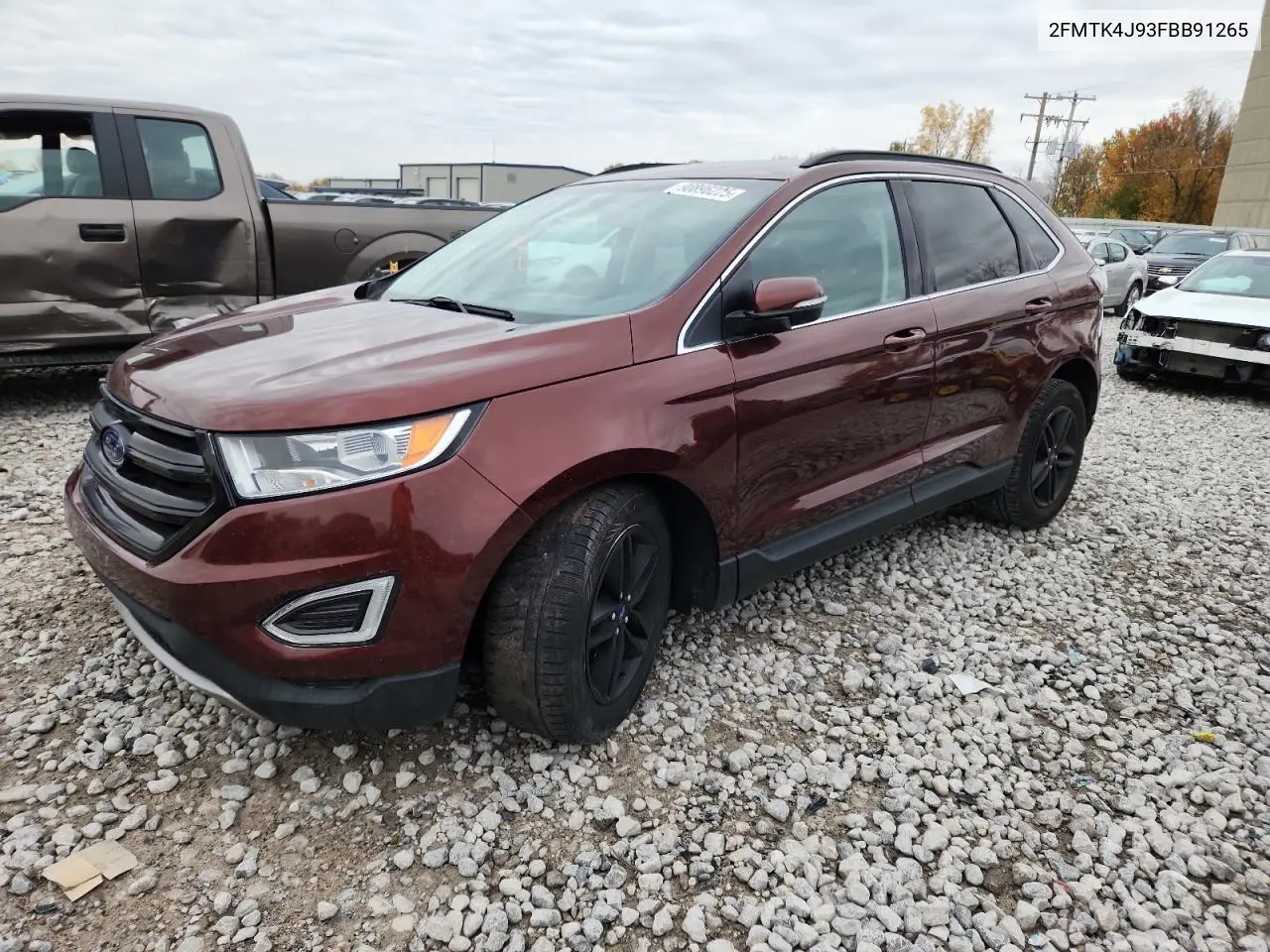 2FMTK4J93FBB91265 2015 Ford Edge Sel