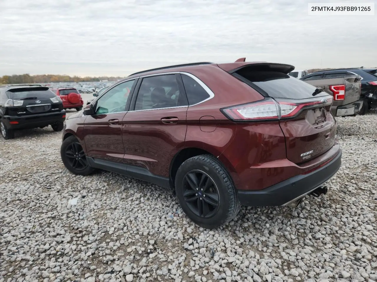 2FMTK4J93FBB91265 2015 Ford Edge Sel