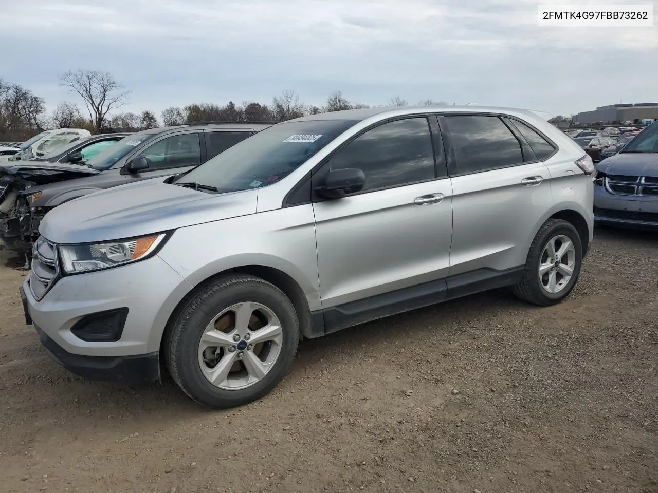 2FMTK4G97FBB73262 2015 Ford Edge Se