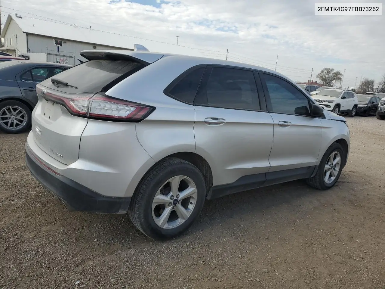 2FMTK4G97FBB73262 2015 Ford Edge Se