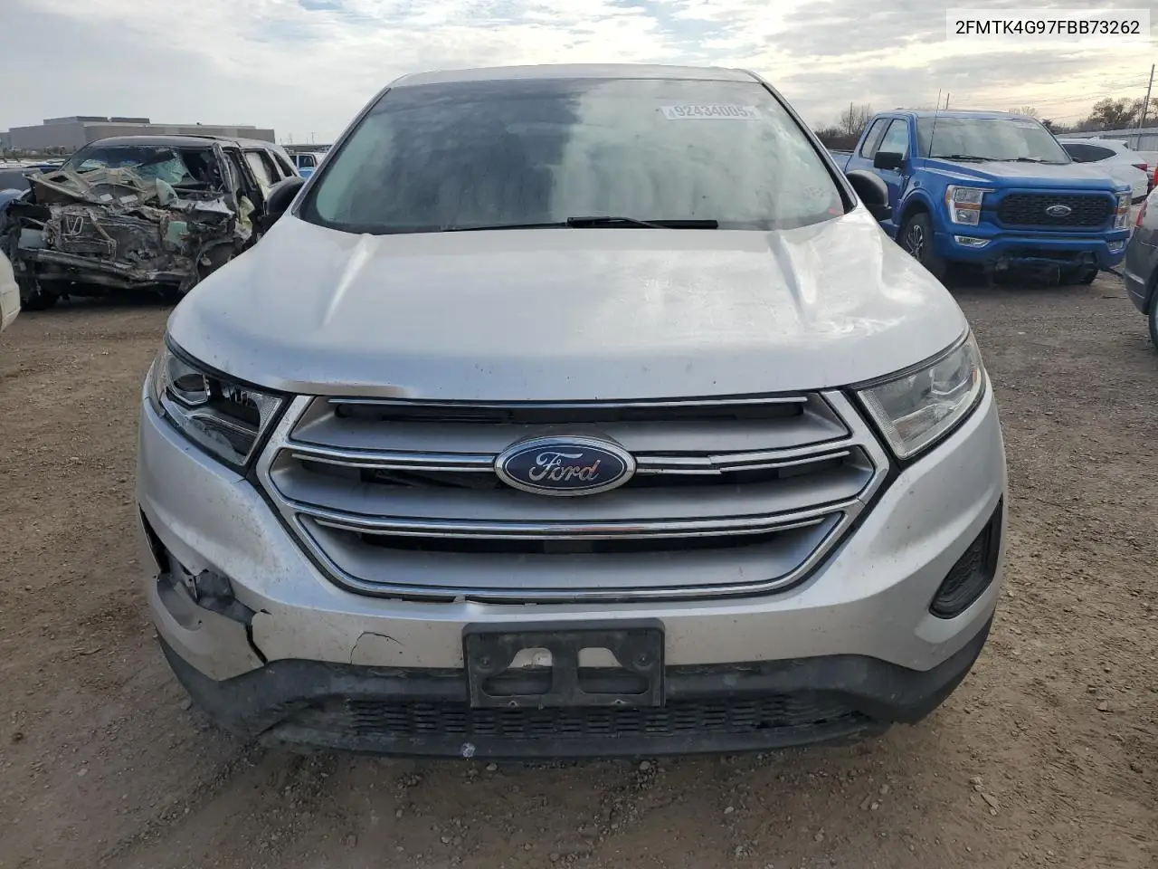 2FMTK4G97FBB73262 2015 Ford Edge Se