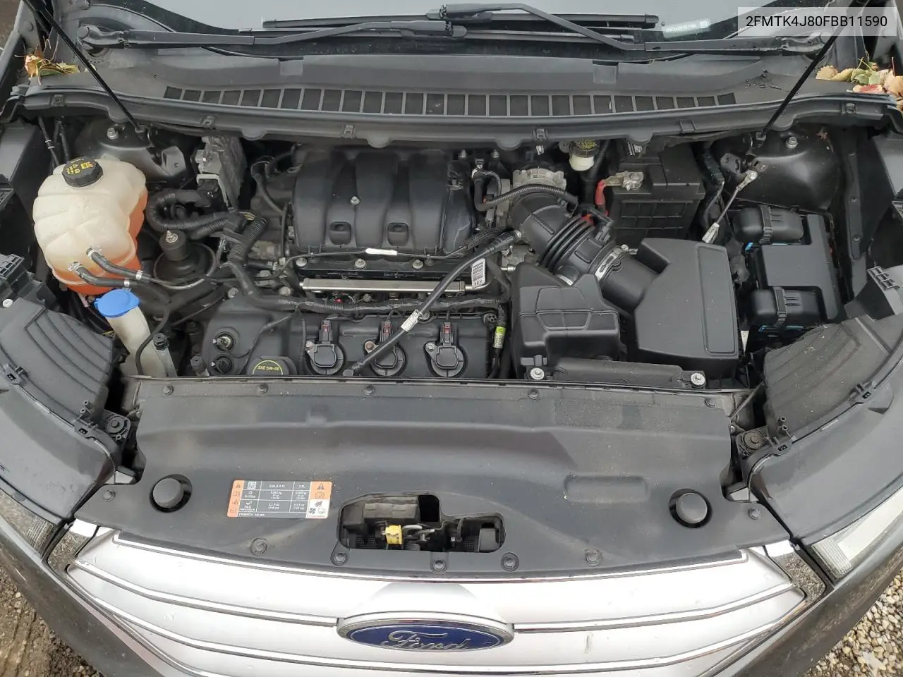 2FMTK4J80FBB11590 2015 Ford Edge Sel