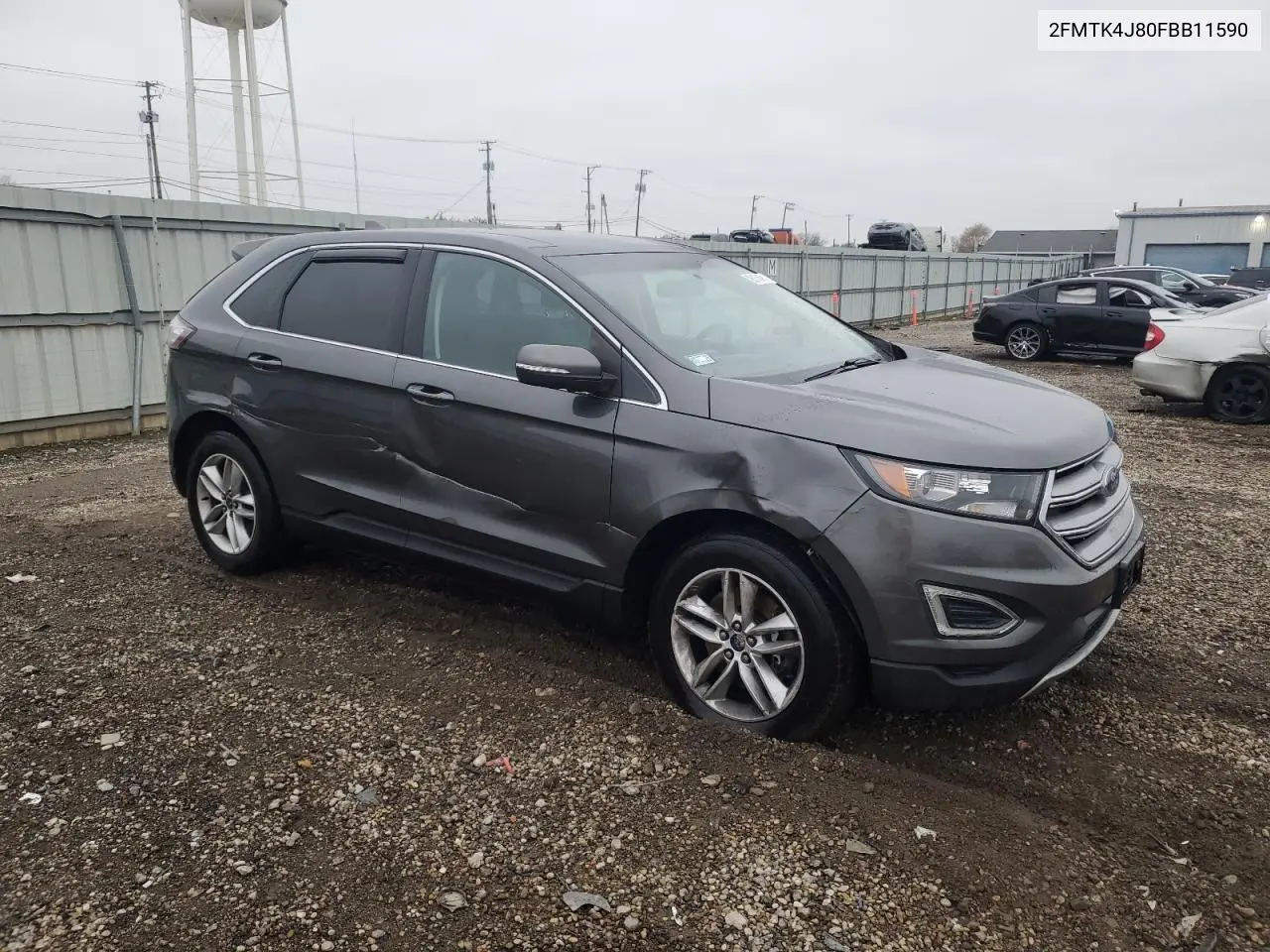 2FMTK4J80FBB11590 2015 Ford Edge Sel
