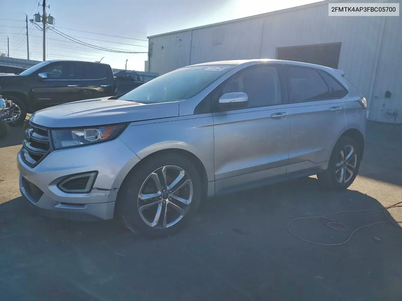 2FMTK4AP3FBC05700 2015 Ford Edge Sport