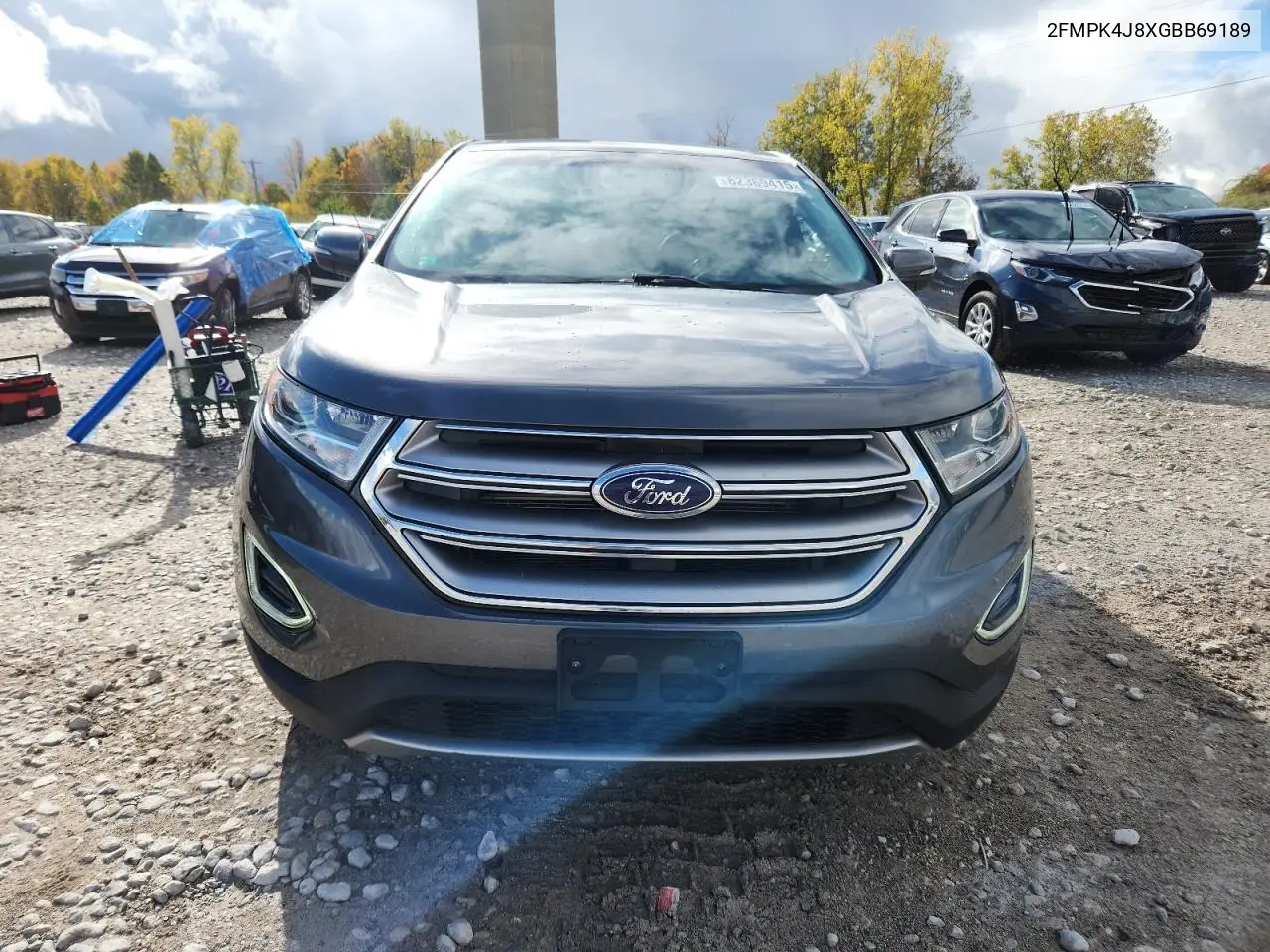 2FMPK4J8XGBB69189 2016 Ford Edge Sel