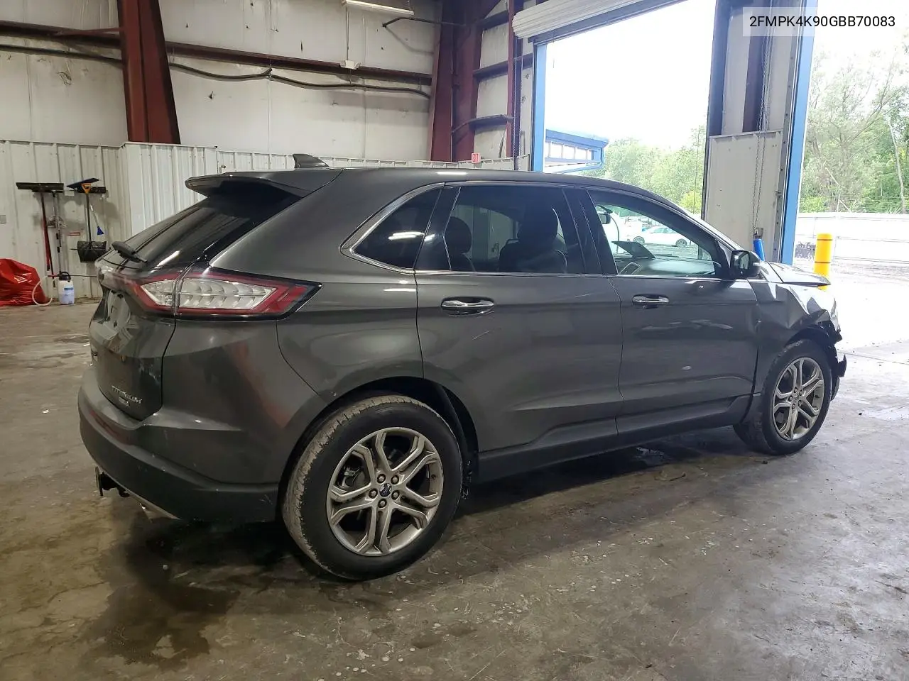 2016 Ford Edge Titanium VIN: 2FMPK4K90GBB70083 Lot: 61535216
