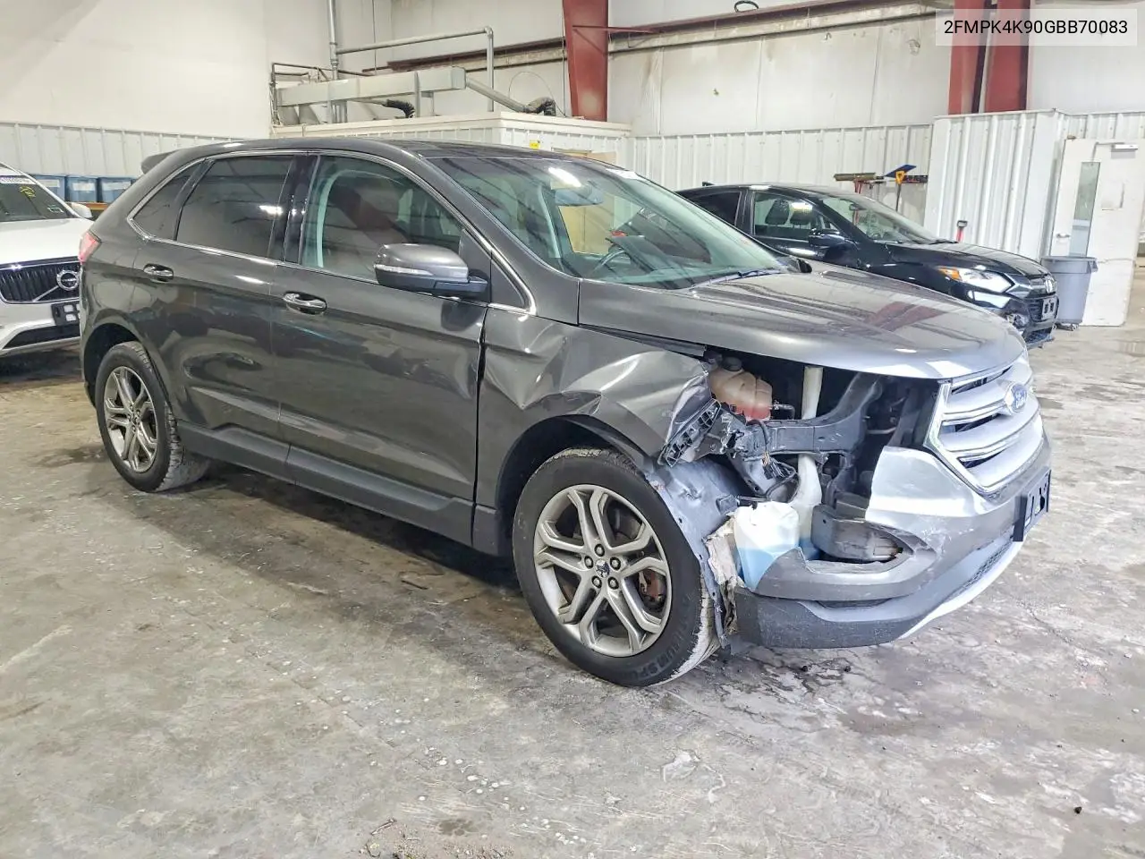 2016 Ford Edge Titanium VIN: 2FMPK4K90GBB70083 Lot: 61535216