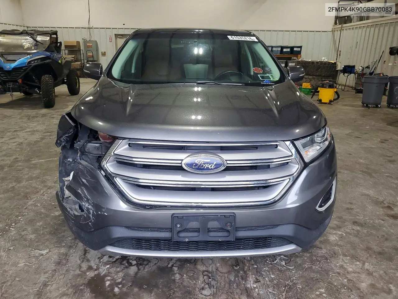 2016 Ford Edge Titanium VIN: 2FMPK4K90GBB70083 Lot: 61535216