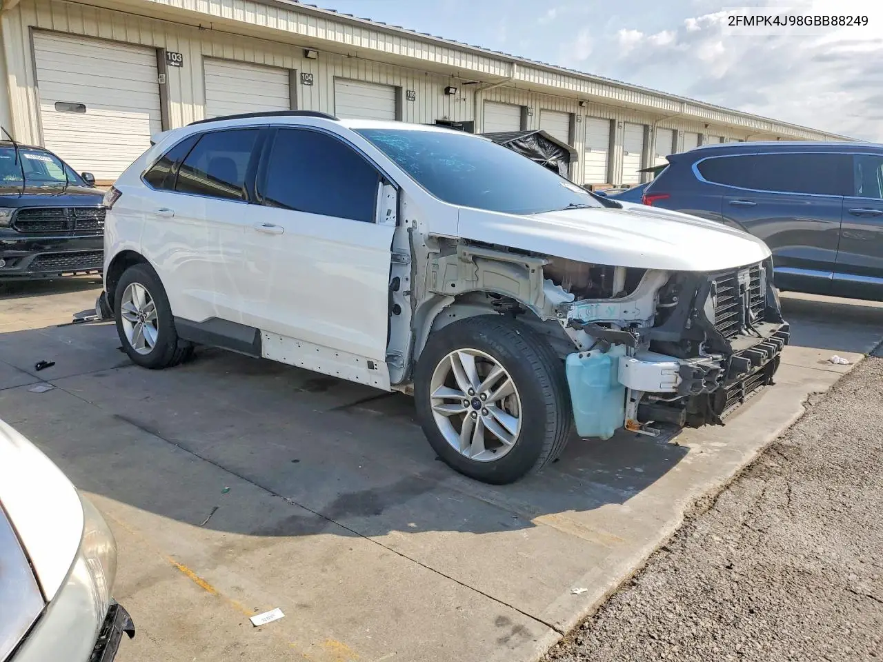 2016 Ford Edge Sel VIN: 2FMPK4J98GBB88249 Lot: 61722896