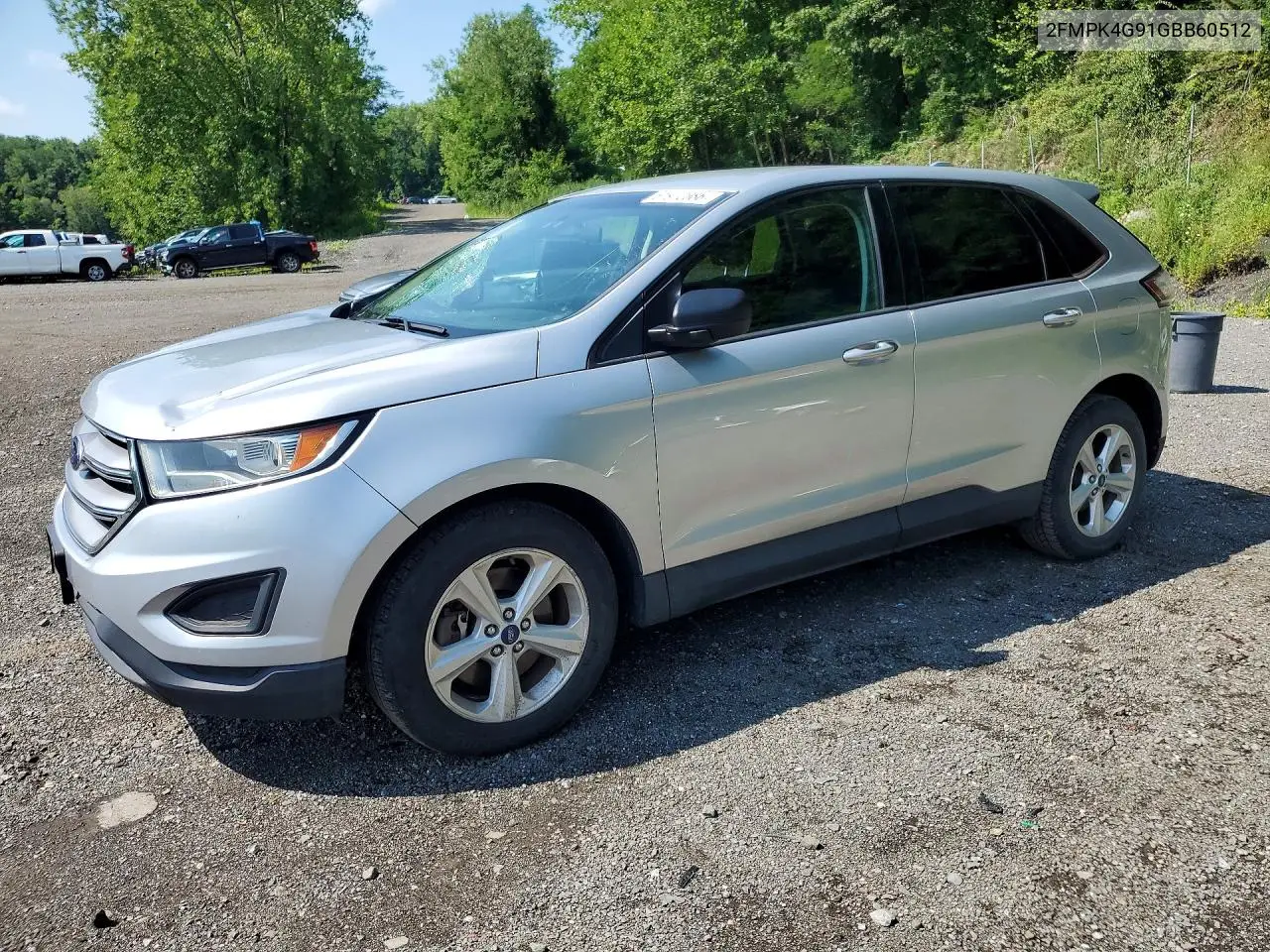 2016 Ford Edge Se VIN: 2FMPK4G91GBB60512 Lot: 61972086
