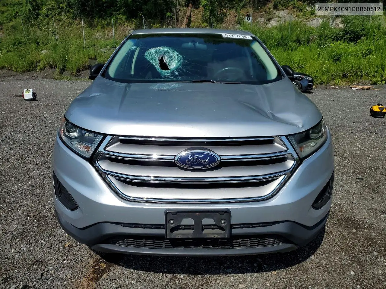 2016 Ford Edge Se VIN: 2FMPK4G91GBB60512 Lot: 61972086
