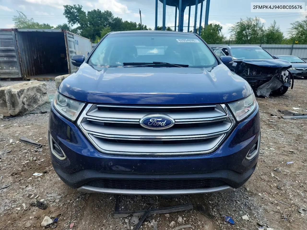 2016 Ford Edge Sel VIN: 2FMPK4J94GBC05676 Lot: 62054696