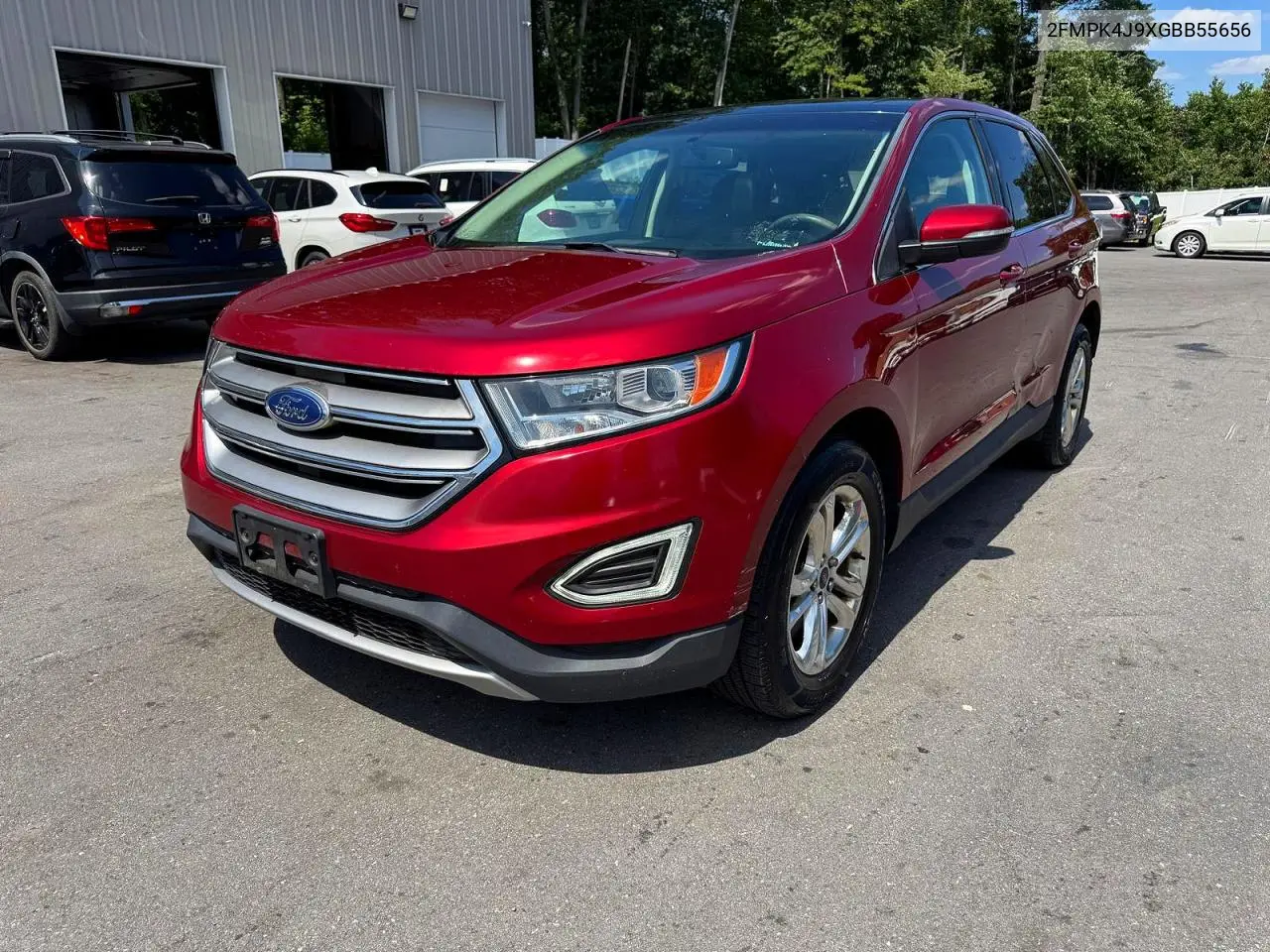 2016 Ford Edge Sel VIN: 2FMPK4J9XGBB55656 Lot: 62217376