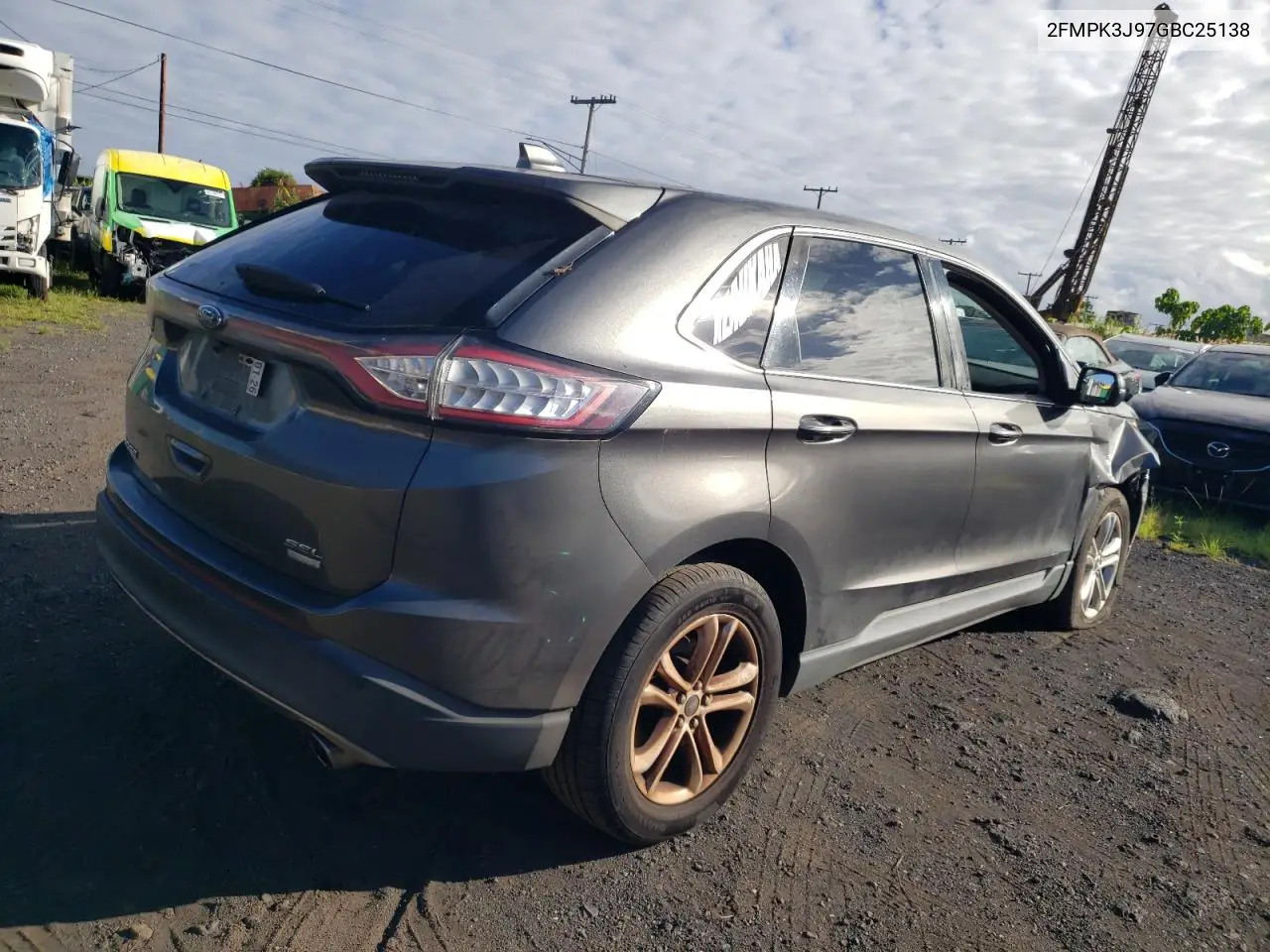2FMPK3J97GBC25138 2016 Ford Edge Sel