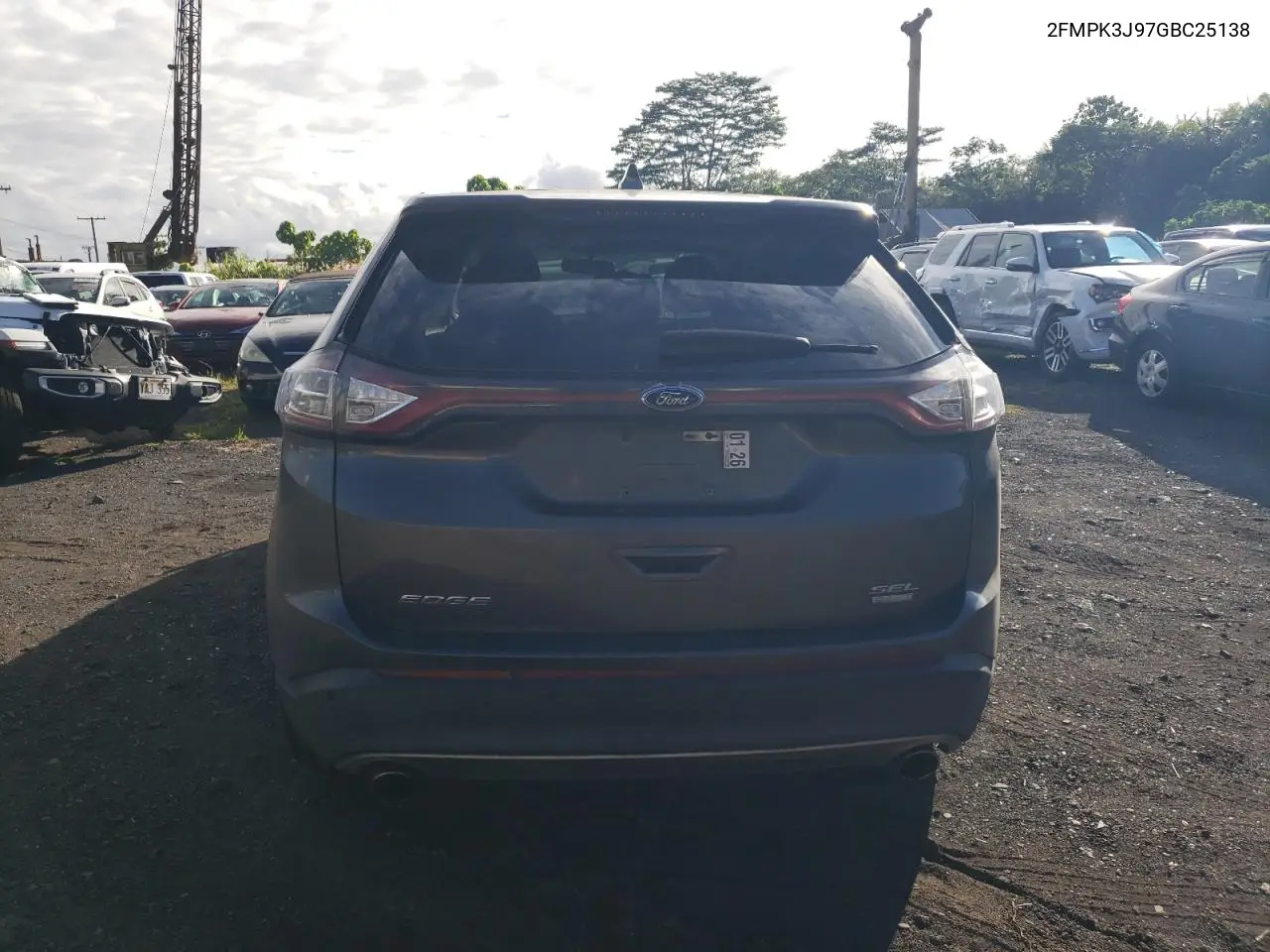 2FMPK3J97GBC25138 2016 Ford Edge Sel