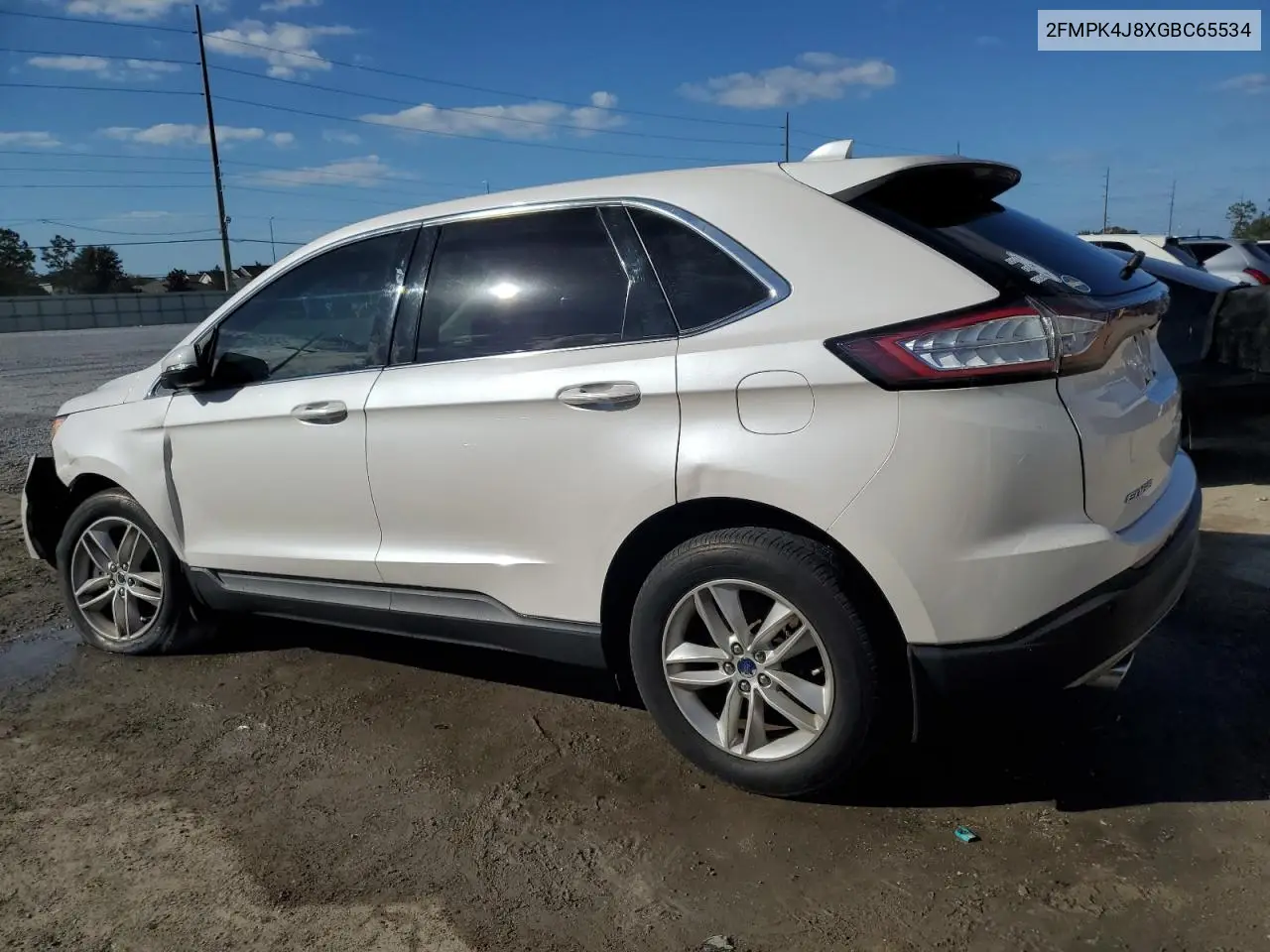 2FMPK4J8XGBC65534 2016 Ford Edge Sel