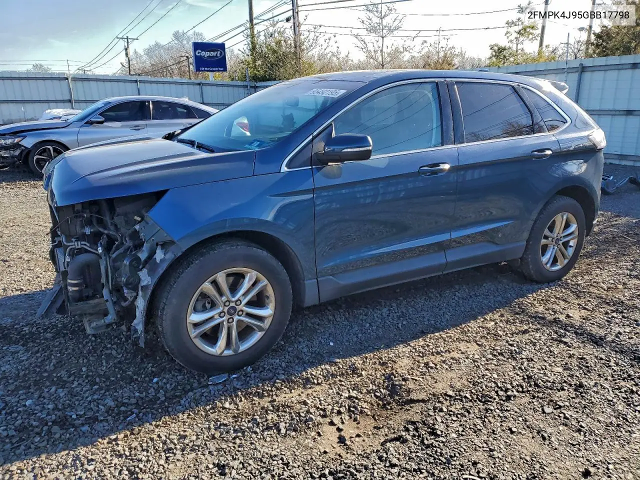 2FMPK4J95GBB17798 2016 Ford Edge Sel