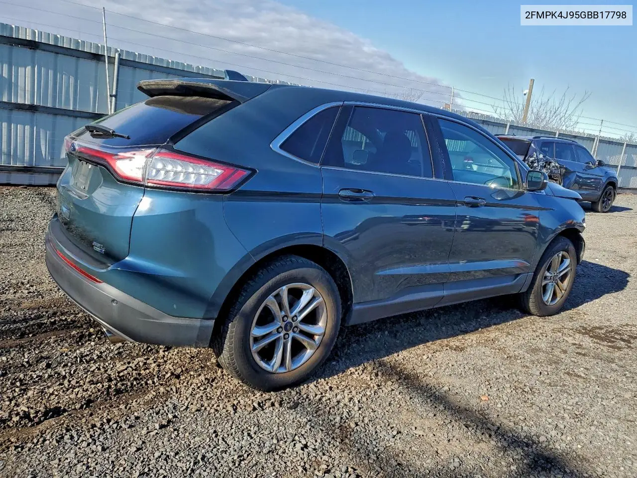 2FMPK4J95GBB17798 2016 Ford Edge Sel