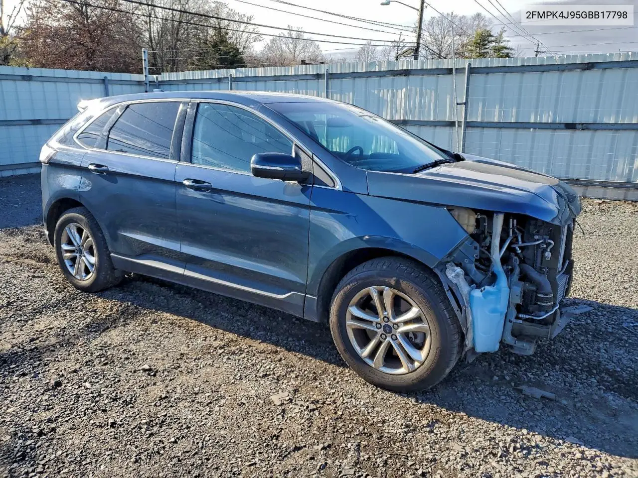 2FMPK4J95GBB17798 2016 Ford Edge Sel