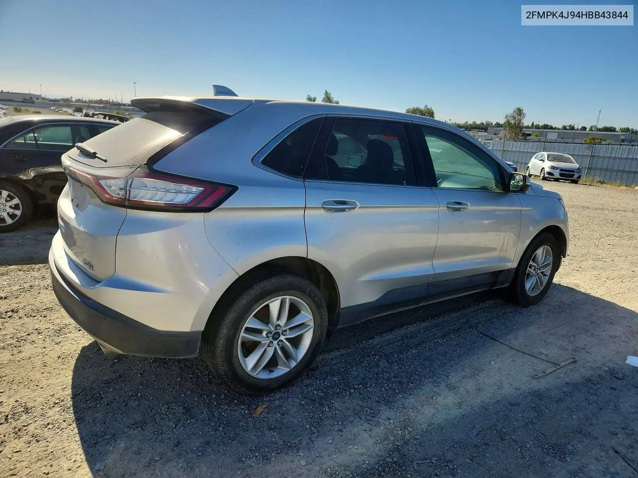 2017 Ford Edge Sel VIN: 2FMPK4J94HBB43844 Lot: 59062716