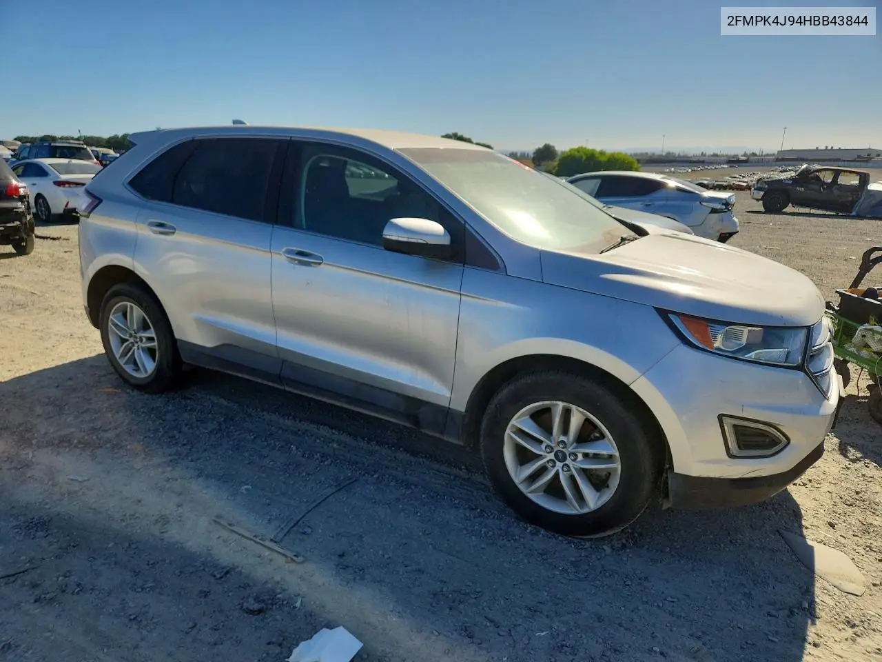 2017 Ford Edge Sel VIN: 2FMPK4J94HBB43844 Lot: 59062716