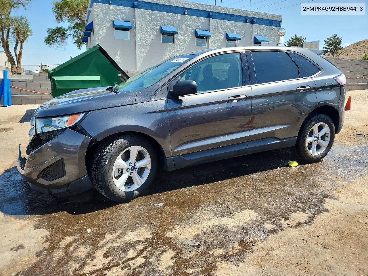 2017 Ford Edge Se VIN: 2FMPK4G92HBB94413 Lot: 59406116