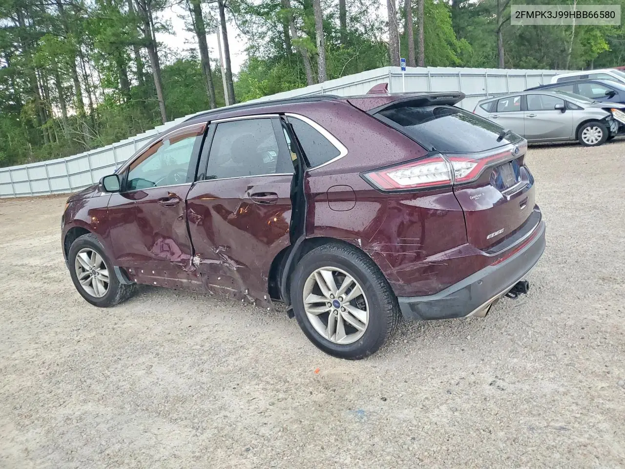 2017 Ford Edge Sel VIN: 2FMPK3J99HBB66580 Lot: 60305596