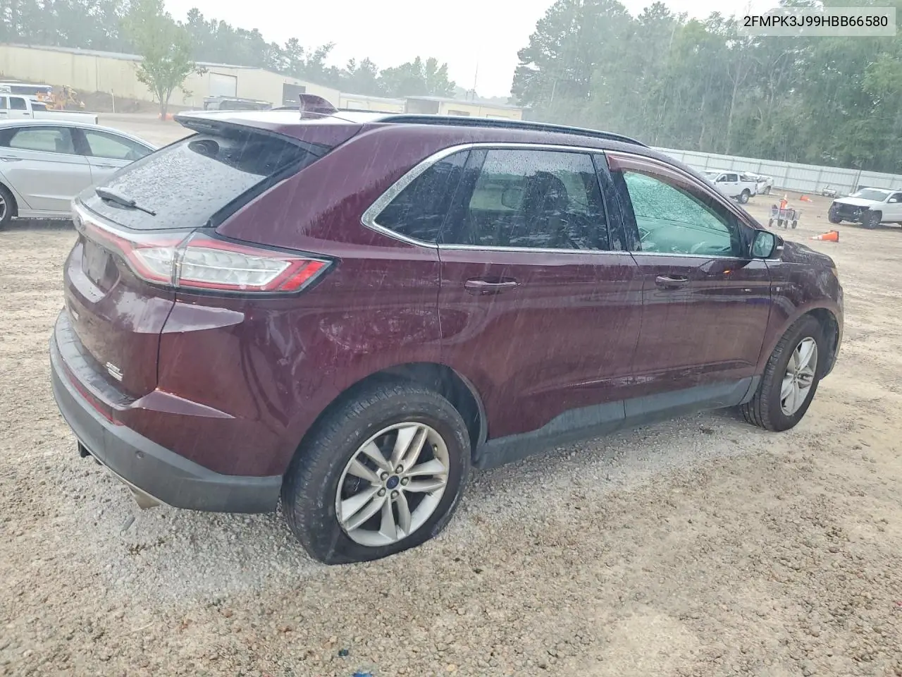 2017 Ford Edge Sel VIN: 2FMPK3J99HBB66580 Lot: 60305596