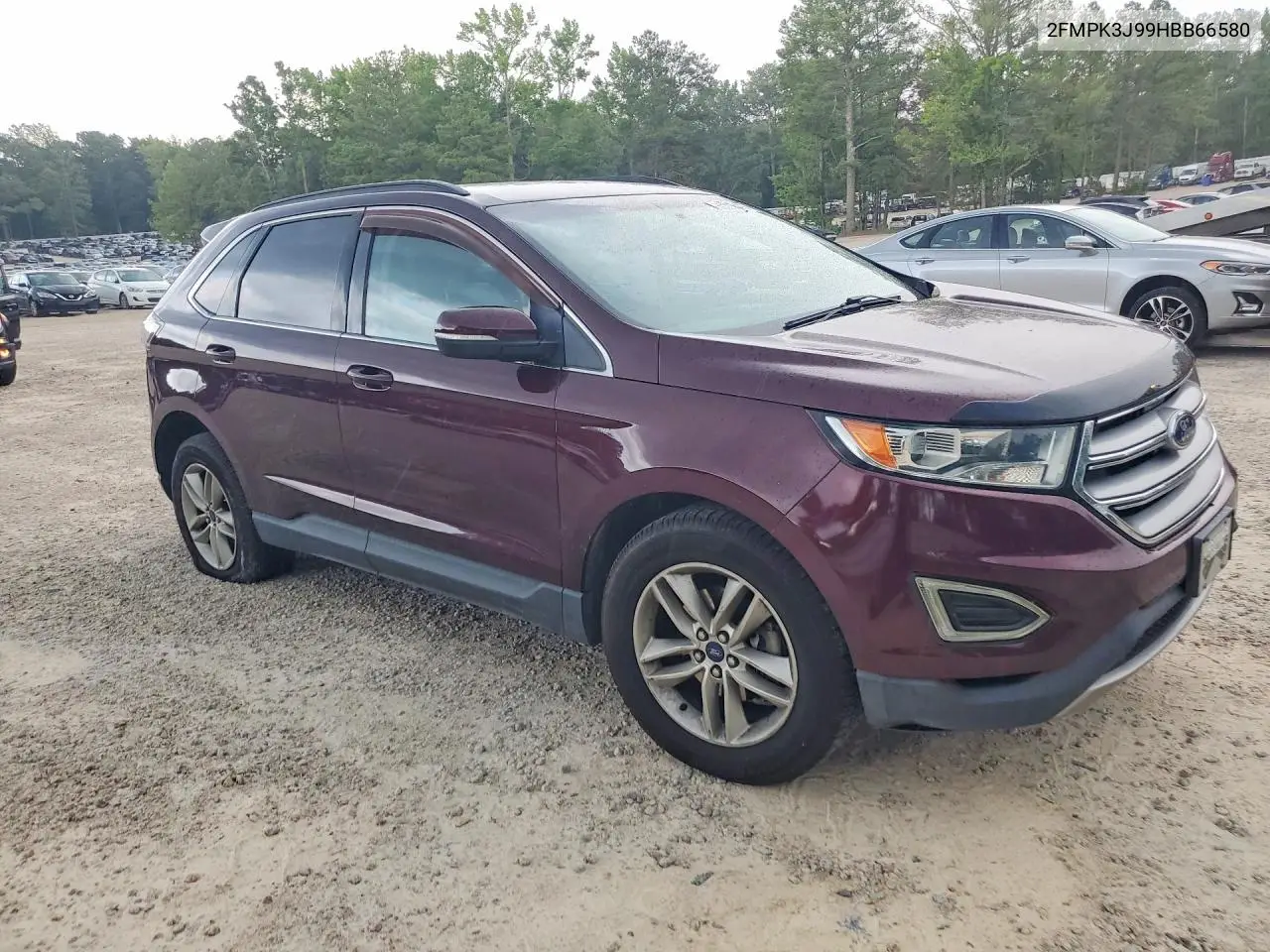 2017 Ford Edge Sel VIN: 2FMPK3J99HBB66580 Lot: 60305596