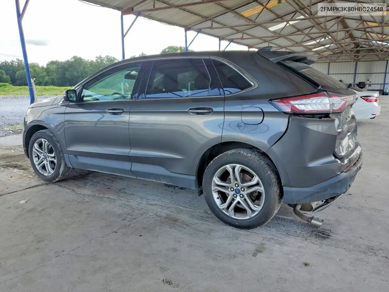 2017 Ford Edge Titanium VIN: 2FMPK3K80HBC24548 Lot: 60866496