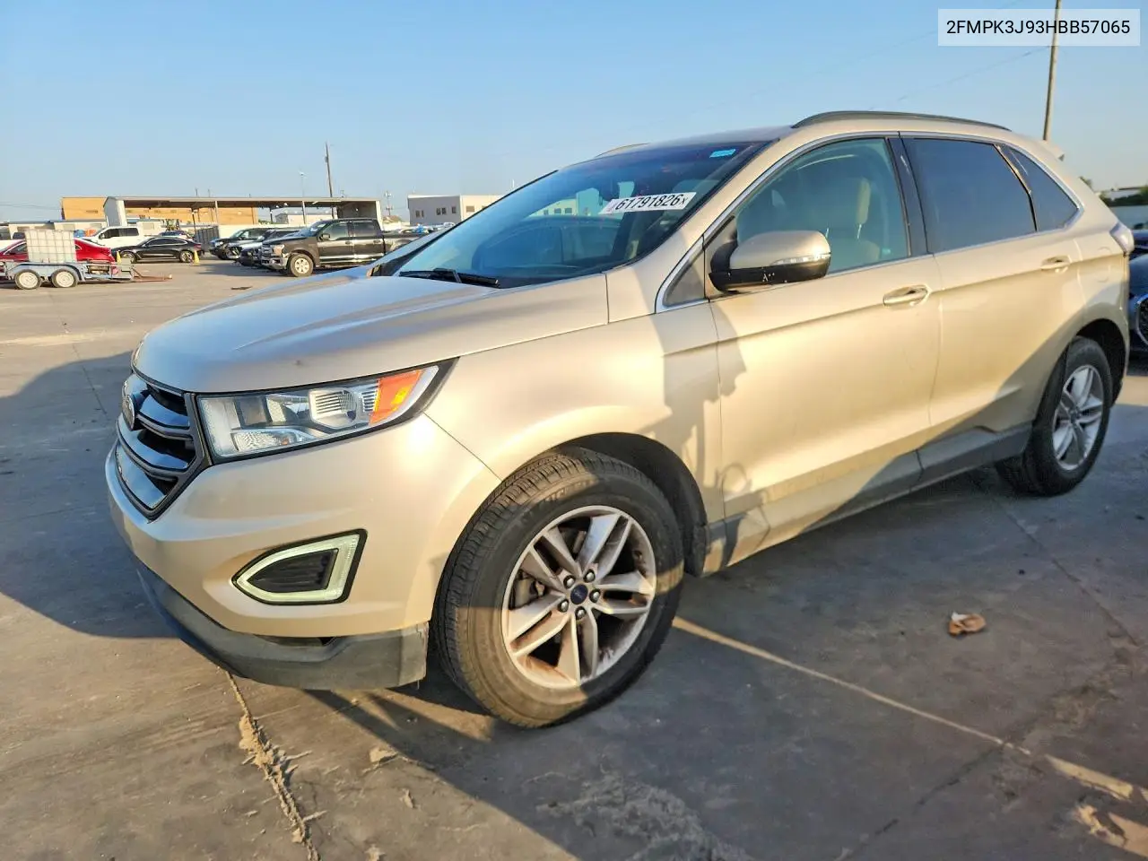 2017 Ford Edge VIN: 2FMPK3J93HBB57065 Lot: 61791826