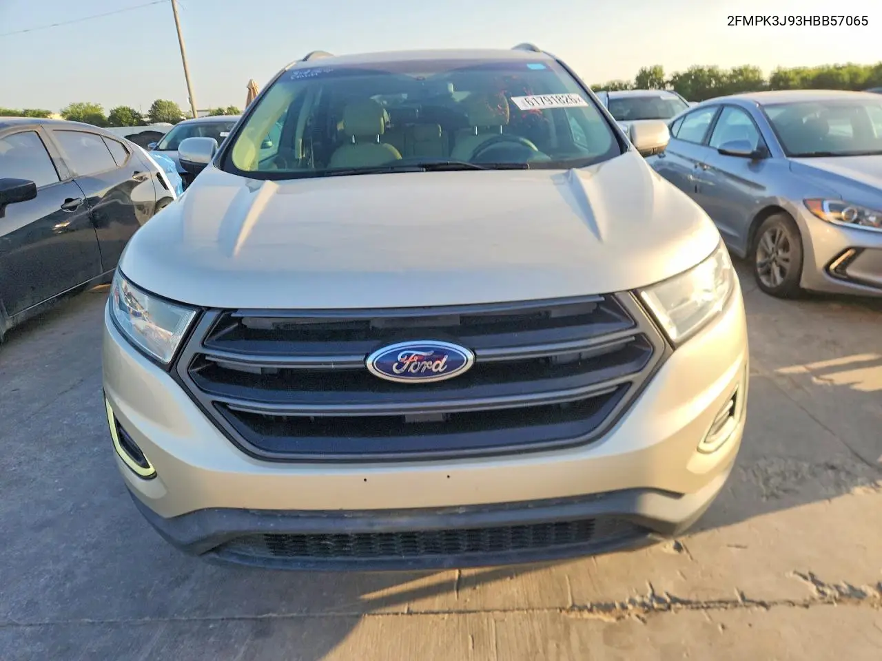2017 Ford Edge VIN: 2FMPK3J93HBB57065 Lot: 61791826