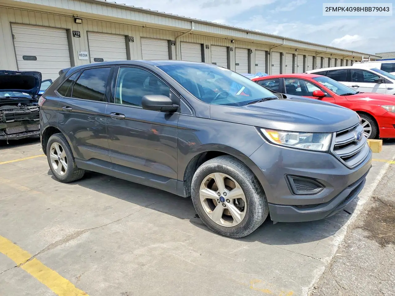 2017 Ford Edge Se VIN: 2FMPK4G98HBB79043 Lot: 61848336