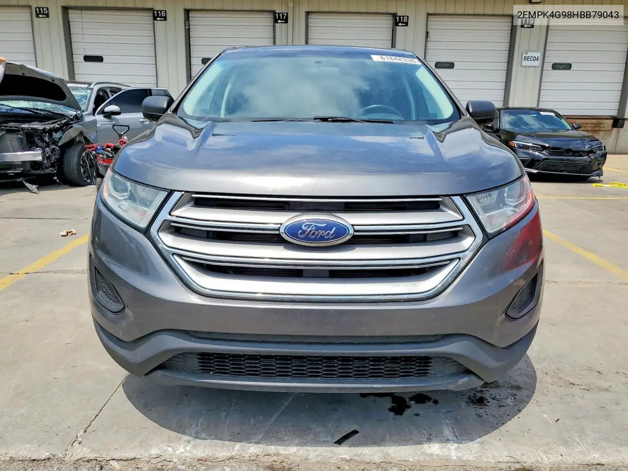 2017 Ford Edge Se VIN: 2FMPK4G98HBB79043 Lot: 61848336