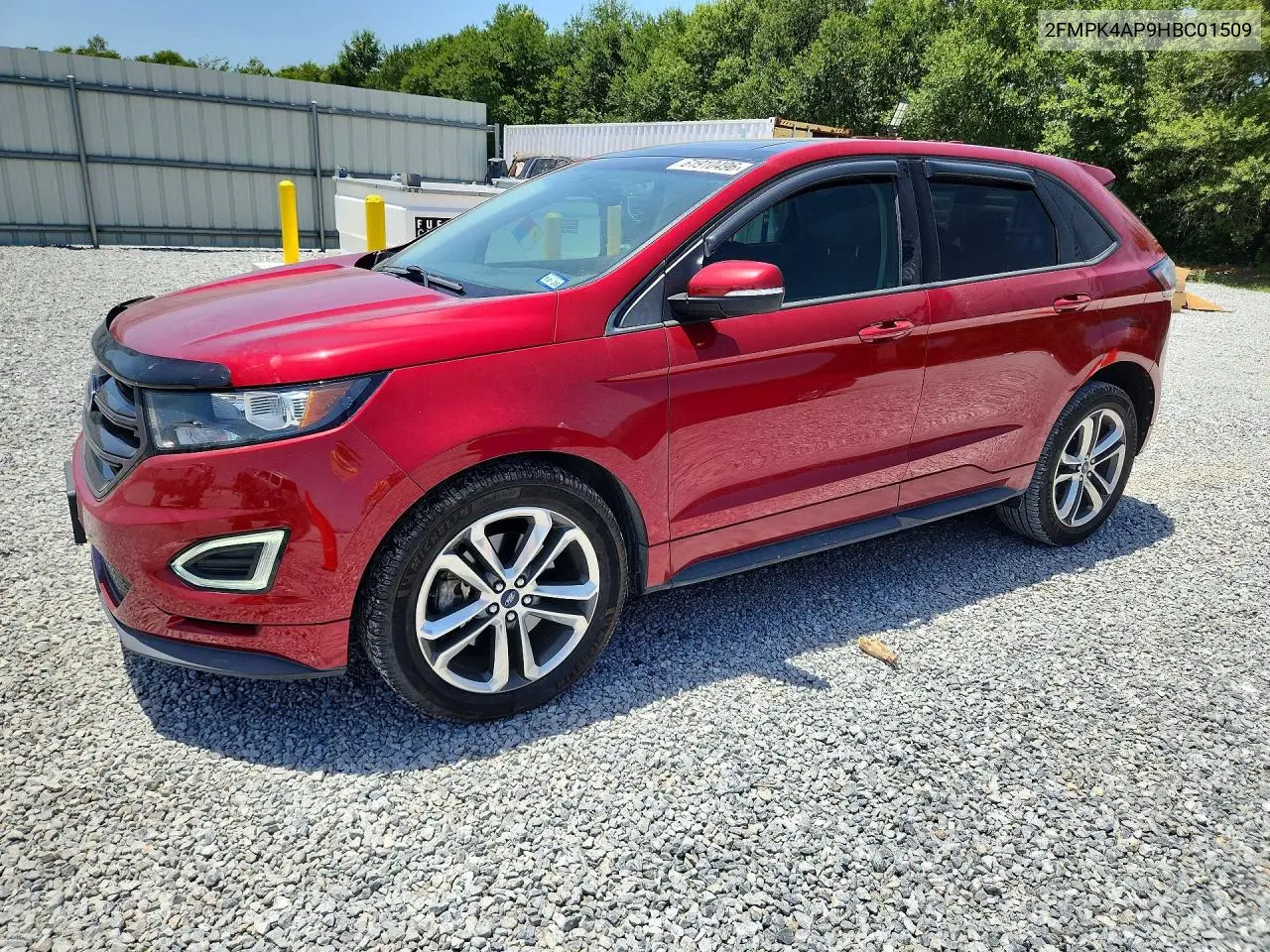 2017 Ford Edge Sport VIN: 2FMPK4AP9HBC01509 Lot: 61910496
