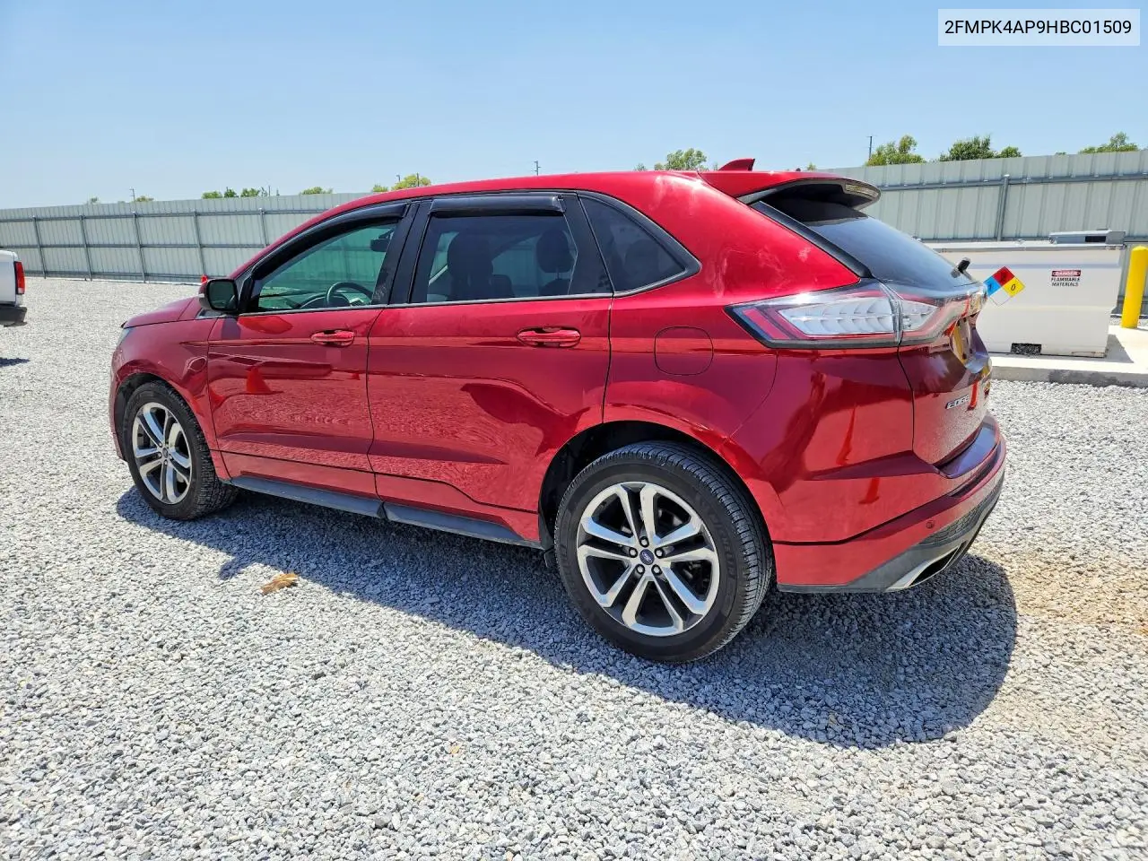 2017 Ford Edge Sport VIN: 2FMPK4AP9HBC01509 Lot: 61910496