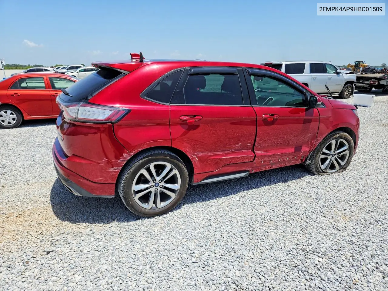 2017 Ford Edge Sport VIN: 2FMPK4AP9HBC01509 Lot: 61910496