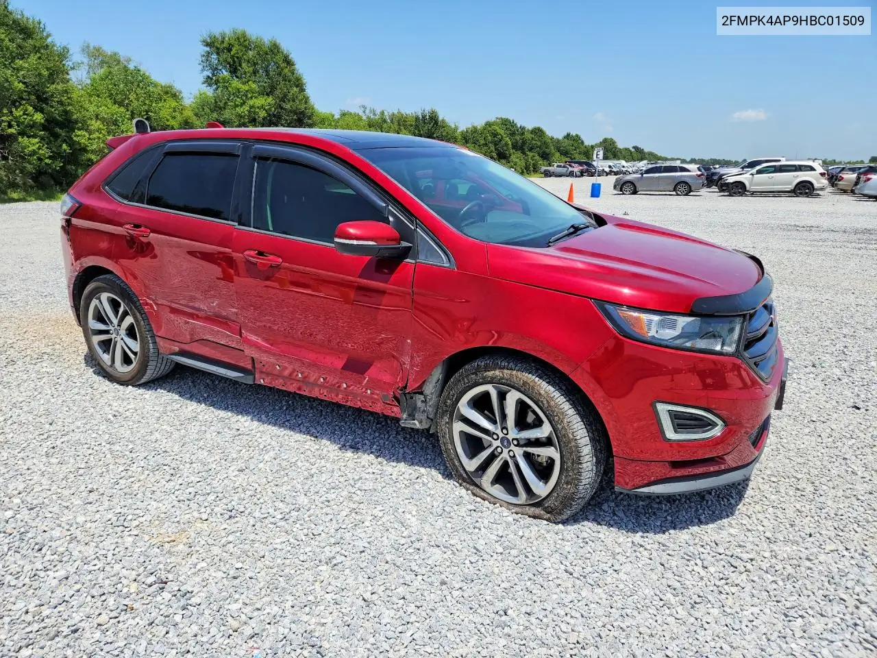 2017 Ford Edge Sport VIN: 2FMPK4AP9HBC01509 Lot: 61910496
